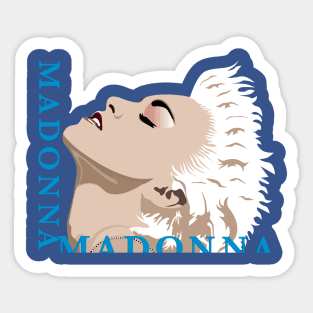 Madonna True Blue Album Cover Pop Art Sticker
